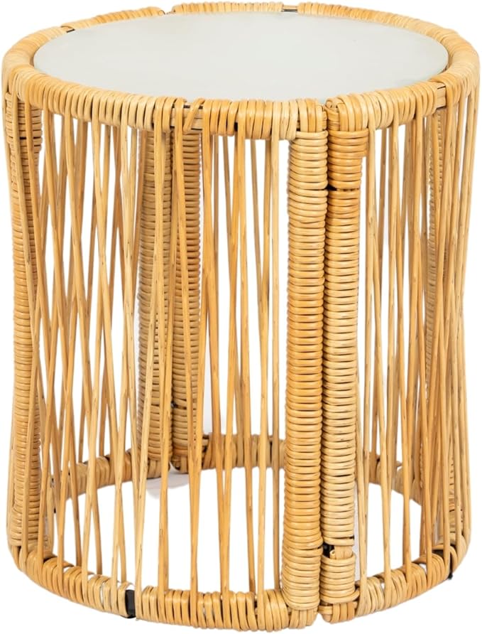 Quarte 3 Pieces Outdoor Patio Wicker Furniture Sets - Photo 5