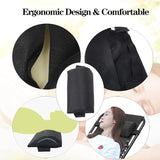 Zero Gravity Chair Set of 2 Replacement Pillow Headrest with Elastic Band - Photo 4
