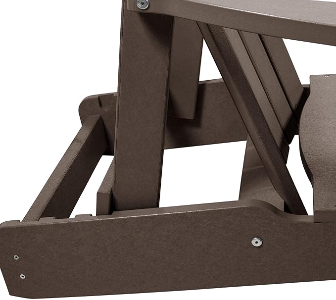 Cape Folding and Reclining Adirondack Chair, Mangrove