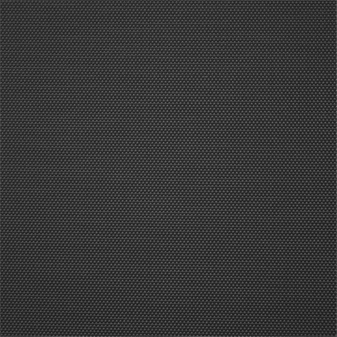 Pemberly Row Outdoor Chaise Lounge Chair, Charcoal Textilene Sling Fabric, Matte Black Powder-Coated Steel Frame, Six-Position Adjustable Backrest, Wheeled Design, Durable UV-Resistant Patio Furniture