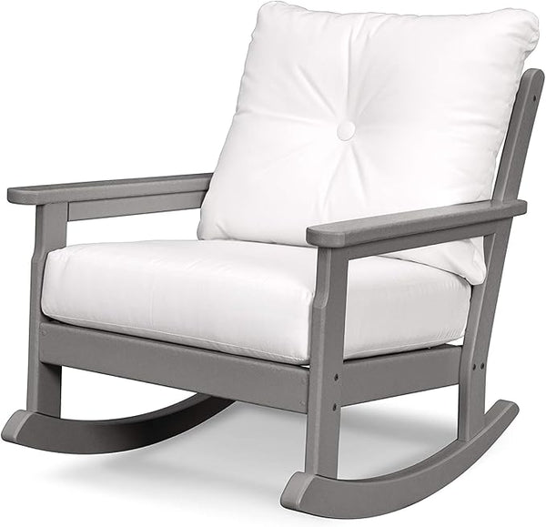 POLYWOOD Vineyard Deep Seating Rocking Chair - Photo 1