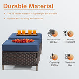 Joyside Patio Ottoman Set of 2 - Photo 4