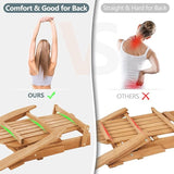 Wooden Folding Adirondack Chair Set of 6 - Photo 7