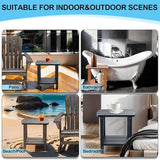 Adirondack Side Table, Double Outdoor Side Tables 16.5" Solid End Tables - Photo 6