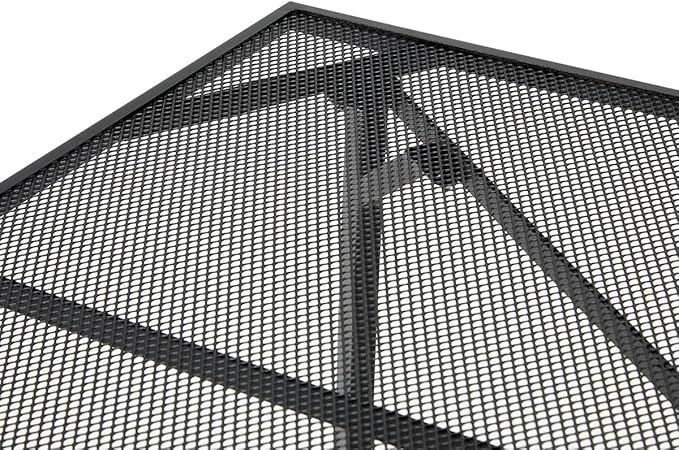 AECOJOY Outdoor Patio Dinning Table for 6, 51"x31" Rectangular Metal Steel Patio Outdoors Tables with 1.73" Umbrella Hole All Weather-Resistant for Lawn Backyard Garden, Porch Dark Grey