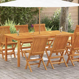 vidaXL Patio Dining Table - 70.9"x35.4"x29.5" Solid Acacia Wood - Rectangular Outdoor Garden Furniture - Photo 2