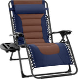 Best Choice Products Oversized Padded Zero Gravity Chair, Folding Outdoor Patio Recliner - Photo 1