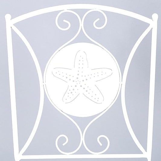 The Lakeside Collection Foldable Metal Icon Tables or Chairs - Starfish Chair