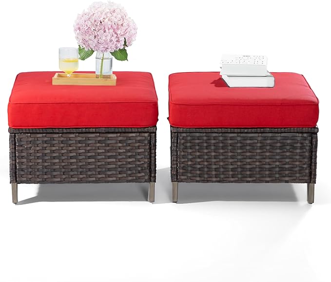 Joyside Patio Ottoman Set of 2 - Photo 5
