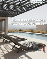 in-Pool Lounge Chairs Set of 2, Folding HDPE Pool Chairs Anti-Floating No Sandbags with Cup Holder & Handles - Photo 8
