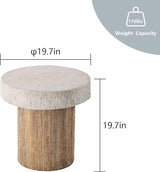 COSIEST Outdoor Medium Side Table, Patio Coffee Table - Photo 2