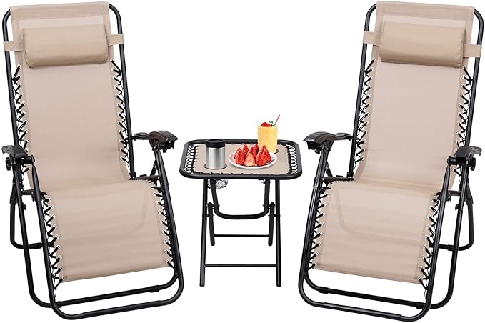 S AFSTAR Zero Gravity Chairs Set of 2 - Photo 1