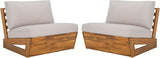 SAFAVIEH Outdoor Patio Furniture Collection – Dune Lounge Chair Set of 2 - Photo 1
