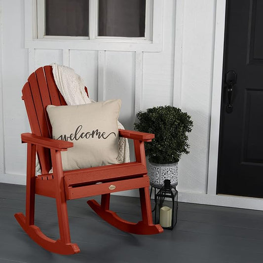 Highwood Hamilton Rocking Chair, Rustic Red
