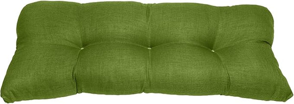 BrylaneHome Tufted Bench Cushion - 45.5" L x 19" W x 3" H- Patio & Outdoor - Water, Stain & Fade Resistant - Willow - Photo 1