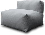 Dineli Modern ANNY-H Middle Chair Armless Chair Outdoor Furniture Comfy Patio Couch Sofa Outdoor Bean Bag Chair - Photo 8