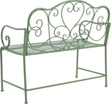 Christopher Knight Home Layon Iron Outdoor Bench, Patio Loveseat for 2 People - Photo 10