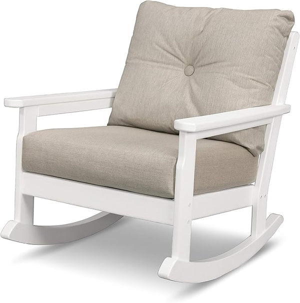 POLYWOOD Vineyard Deep Seating Rocking Chair - Photo 1
