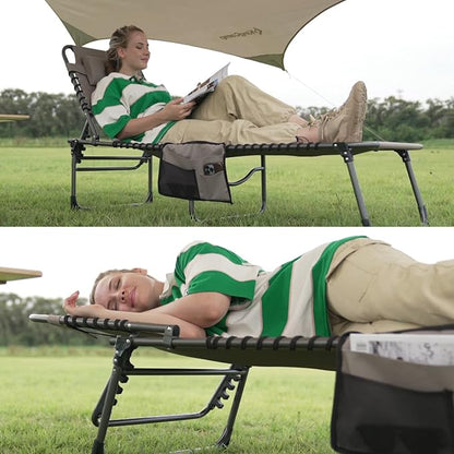 KingCamp Folding Outdoor Chaise Lounge