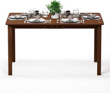 Furinno Tioman Outdoor Dining Table, Natural 35.5"D x 59.0"W x 29.0"H - Photo 4