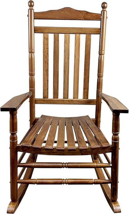 Balcony Porch Adult Rocking Chair Oak LX550