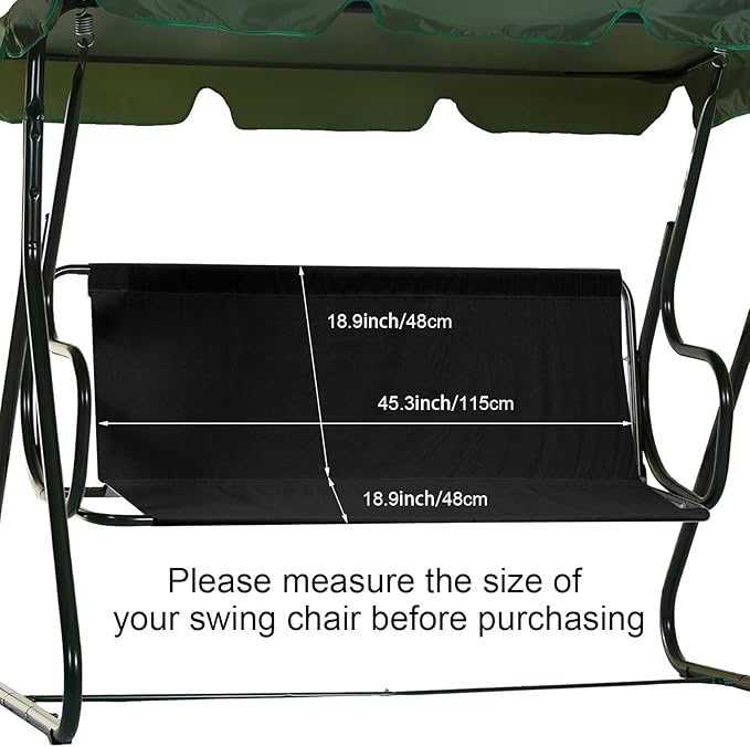 Outdoor Porch Patio Swing Seat Cover - Photo 2