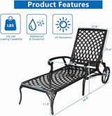 Outvita Lounge Chairs for Outside - Photo 3