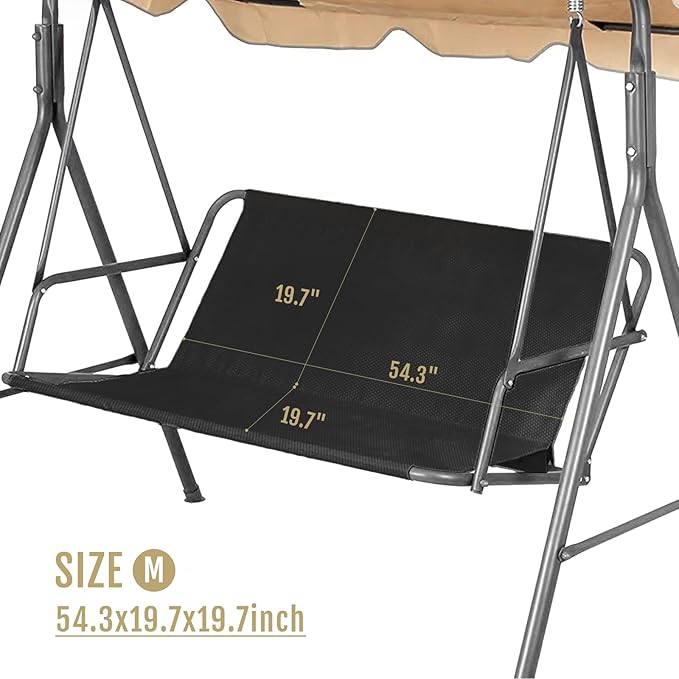 Porch Patio Swing Seat Cover Replacement - Photo 3