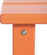 Costaelm Kids Outdoor Side Table, Small Patio HDPE Adirondack Square Table, Porch End Table for Outside Pool Garden - Photo 6