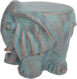 Garden Stool, Plant Stool or Elephant Table for Garden, Front Porch, Patio, Outside, Indoor, Lightweight Concrete - Photo 7