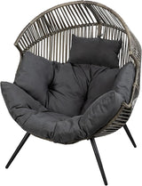JAMFLY Egg Chair Wicker Outdoor Chairs - Photo 6