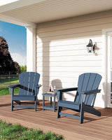 Modern HDPE Plastic Adirondack Chair - Oversize 380 LB Poly Lumber Weather Resistant Firepit Chair - Outdoor Patio - Photo 7