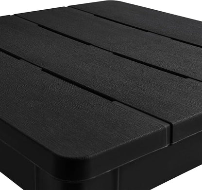 Keter Deluxe Adirondack Side Table - Black