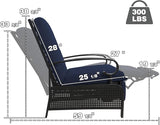 Kozyard Adjustable Outdoor Reclining Lounge Chair - Photo 2