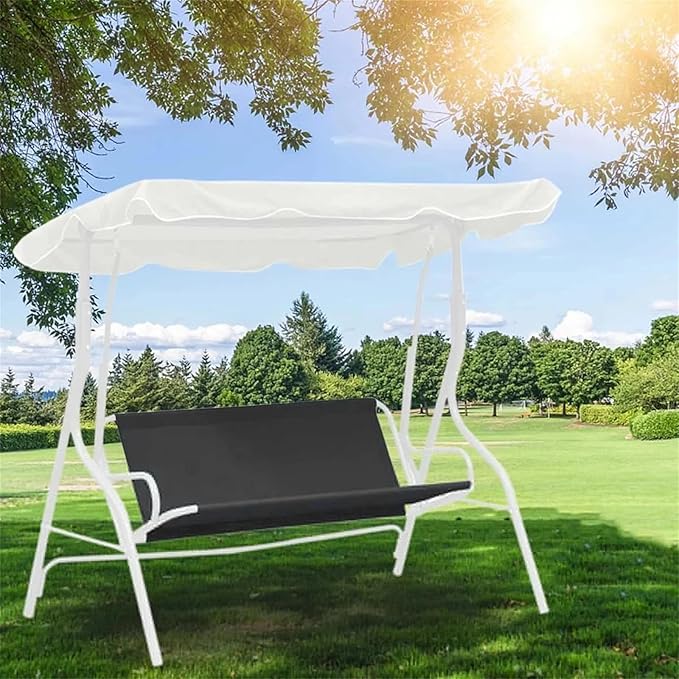 ASkinds Patio Porch Swing Seat Cover, 2/3 Seater Bench Swing Cushion Replacement Covers - Photo 8