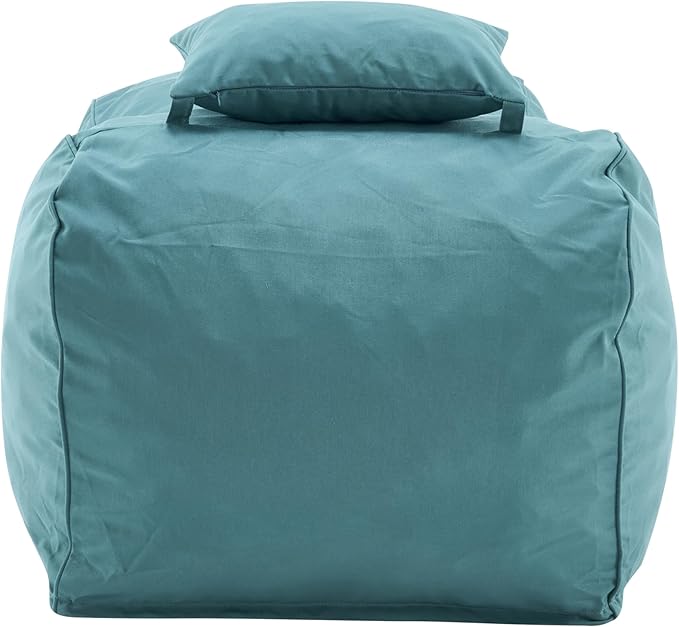 Christopher Knight Home Morton Outdoor Bean Bag Chair Set of 2, Fabric Bean Bag Chair for Adults and Kids - Photo 8