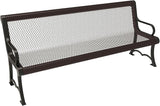 COATEDOUTDOORFURNITURE Coated Outdoor Furniture Heavy-Duty Outdoor Bench Thermoplastic Coated, Expanded Metal - Photo 1