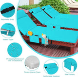 Tondiamo 2 Set Outdoor Chaise Lounge Cushions with Pillows and Storage - Photo 5