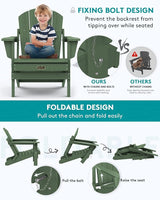 SERWALL Adirondack Chair Set of 6 - Photo 3