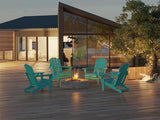 MUCHENGHY Folding Adirondack Chairs, Patio Chairs, Lawn Chairs, Outdoor Chair, Adirondack Chair Plastic, Fire Pit Chairs - Photo 2