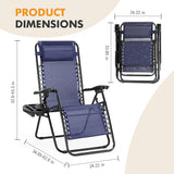 NEWBULIG Zero Gravity Chair Set of 4 - Photo 7