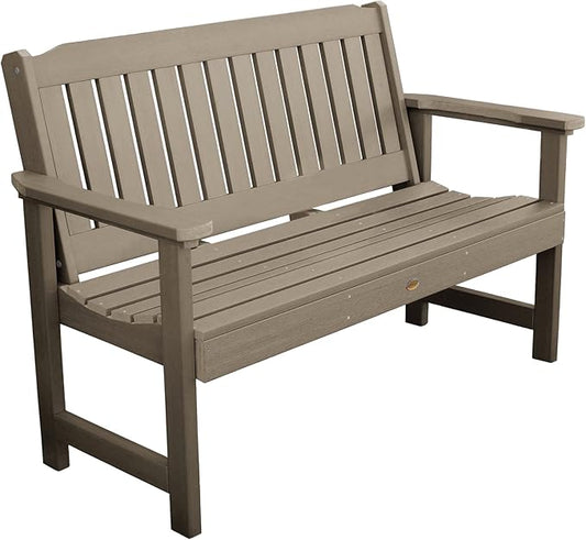 highwood Lehigh Garden Bench, 5 feet, Woodland Brown