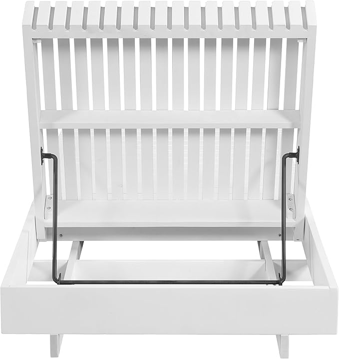 Christopher Knight Home Habery Acacia Wood Chaise Lounge Chair Outdoor, Solid Wood Patio Chaise Lounge - Photo 9