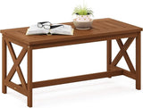 Furinno FG18111 Tioman Coffee Table, X-Leg, Natural - Photo 1