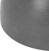 SAFAVIEH Outdoor Collection Haruki Modern Dark Grey Concrete Round Accent Table (Fully Assembled) - Photo 7
