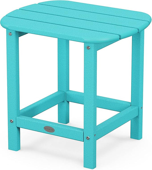 POLYWOOD SBT18AR South Beach 18" Outdoor Side Table, Aruba