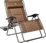 TIMBER RIDGE Oversized Zero Gravity Chair, 33In Wide XXL Zero Gravity Reclining Chair with Side Table - Photo 1