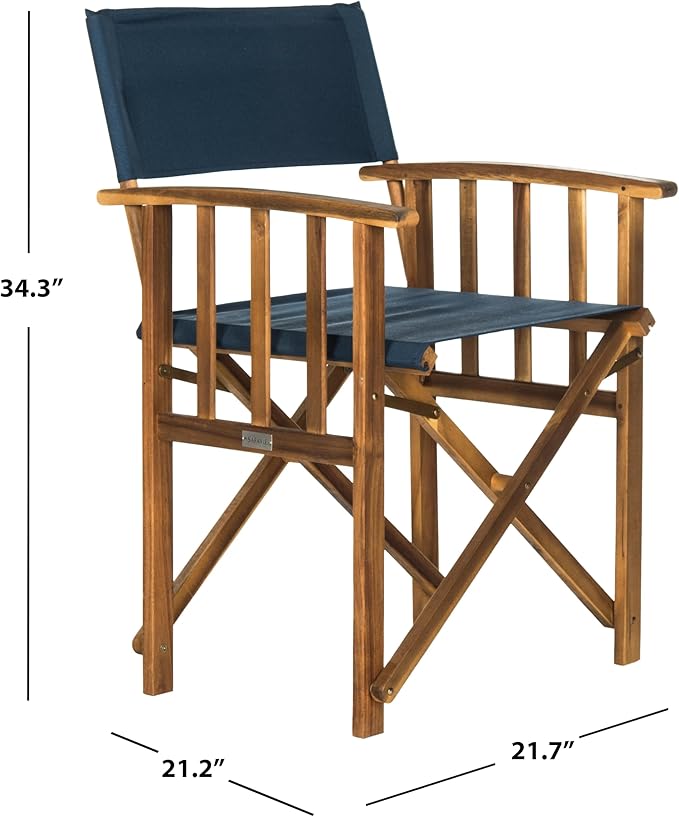 SAFAVIEH Outdoor Living Collection Laguna Director Chairs - Photo 3