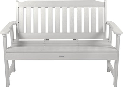 Highwood AD-BENW2-WHE Lehigh Garden Bench, 4 Feet, White