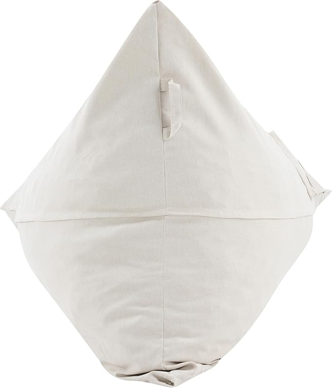 Christopher Knight Home Arlene Twist Outdoor Bean Bag Chair, Fabric Bean Bag Lounger for Adults and Kids - Photo 8